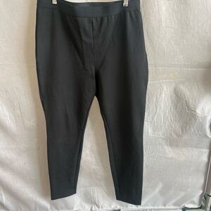 Talbots Elegant Black Straight Leg Pants